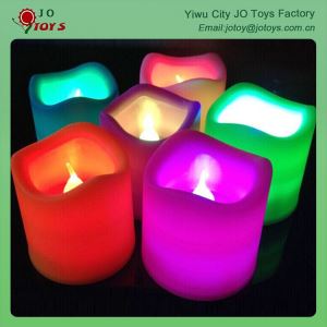 สีสันเทศกาลไฟ LED แสงเทียนด้วยคลื่น