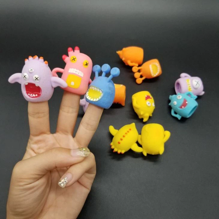 Monster Character Finger Puppets